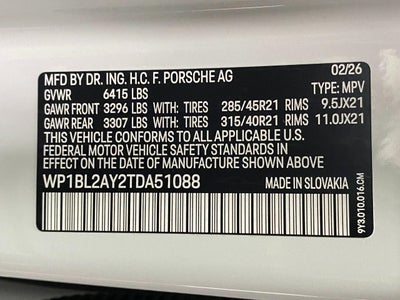 2026 Porsche Cayenne S