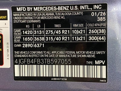 2026 Mercedes-Benz GLE GLE 350 4MATIC® SUV