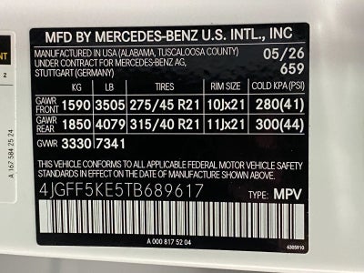 2026 Mercedes-Benz GLS GLS 450 4MATIC® SUV