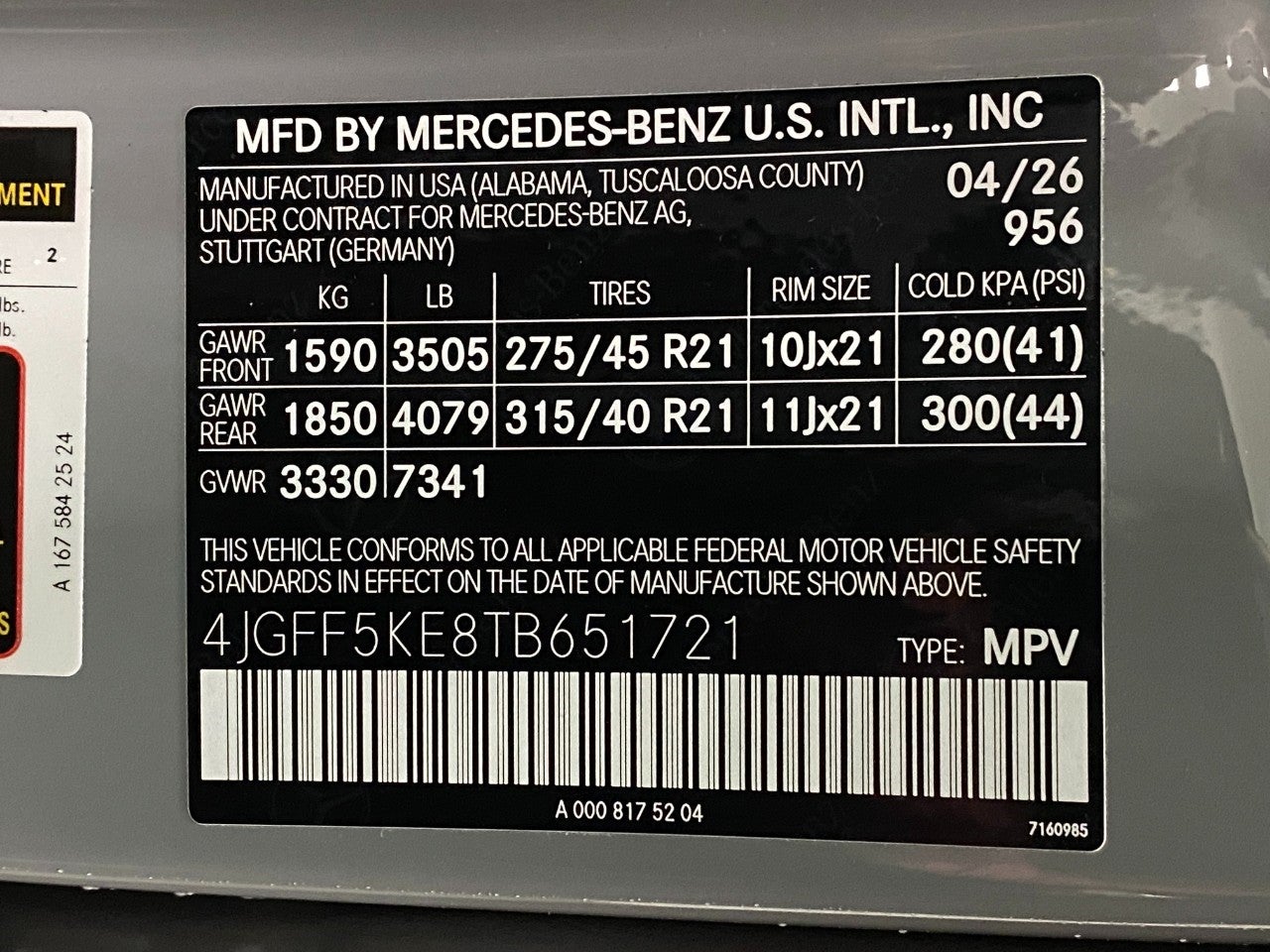 2026 Mercedes-Benz GLS GLS 450 4MATIC® SUV