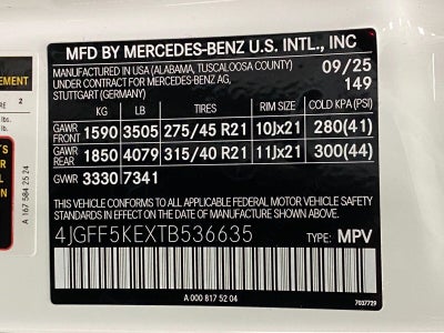 2026 Mercedes-Benz GLS GLS 450 4MATIC® SUV
