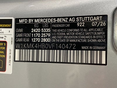 2027 Mercedes-Benz CLE CLE 300 4MATIC® Cabriolet