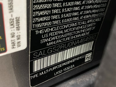 2022 Land Rover Range Rover Westminster SWB