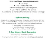 2026 Land Rover Range Rover Velar P400 Autobiography