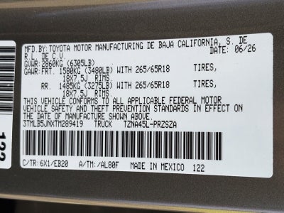 2026 Toyota Tacoma Limited