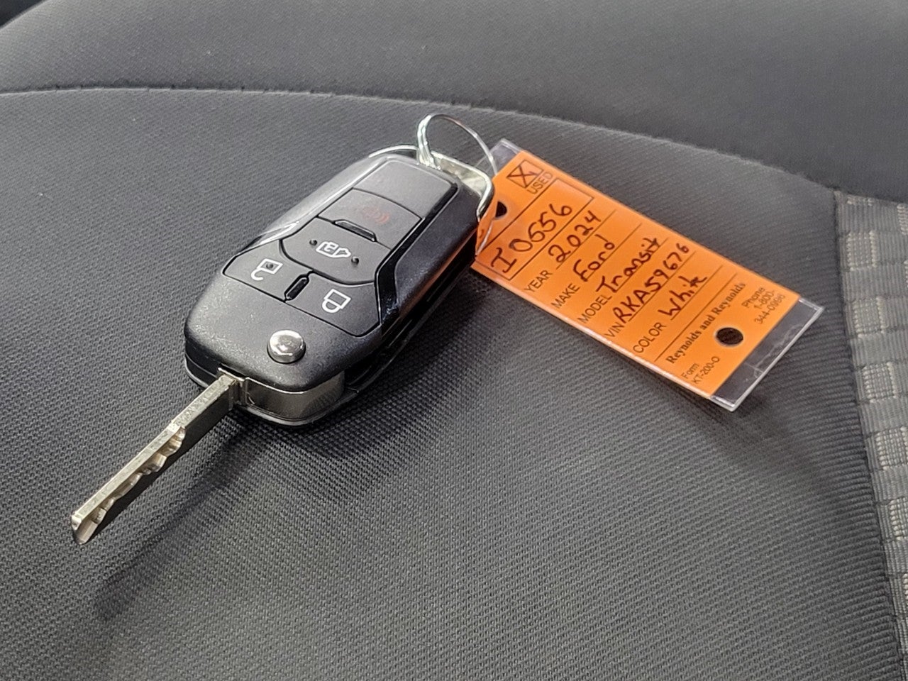 2024 Ford Transit-250 T-250 130 LOW RF 9070 GVWR RWD ** METAL BULKHEAD **