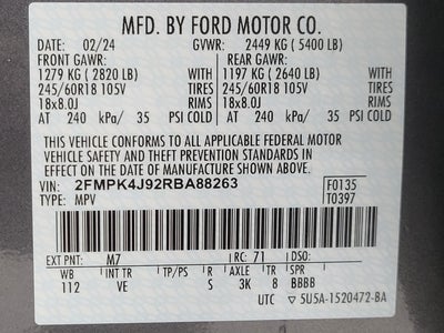 2024 Ford Edge SEL AWD