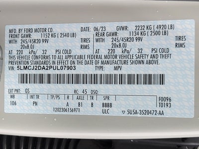 2023 Lincoln Corsair RESERVE AWD ** PANORAMIC SUNROOF ** HEATED STEERING WHEEL ** 360 DEGREE CAMERA **