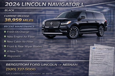 2024 Lincoln Navigator RESERVE 4X4 ** LUXERY PACKAGE ** MONOCHROMATIC PACKAGE ** PANROAMIC SUNROOF **
