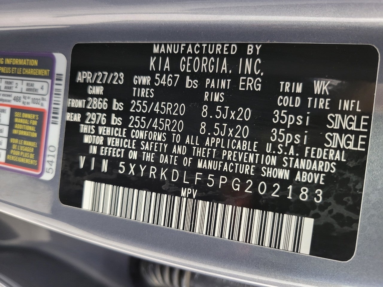 2023 Kia Sorento SX AWD