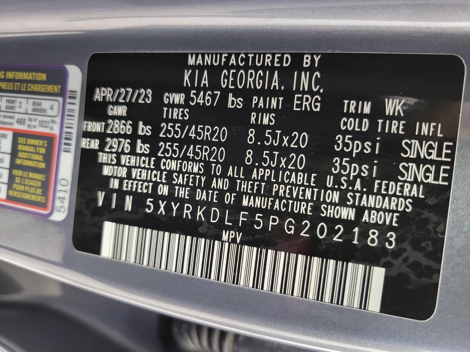2023 Kia Sorento SX AWD