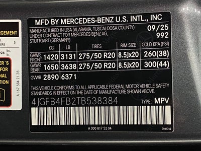 2026 Mercedes-Benz GLE GLE 350 4MATIC® SUV