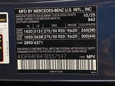 2026 Mercedes-Benz GLE GLE 350 4MATIC® SUV