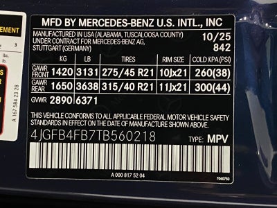 2026 Mercedes-Benz GLE GLE 350 4MATIC® SUV