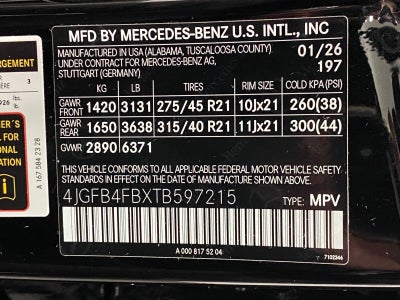 2026 Mercedes-Benz GLE GLE 350 4MATIC® SUV