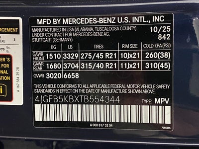 2026 Mercedes-Benz GLE GLE 450 4MATIC® SUV