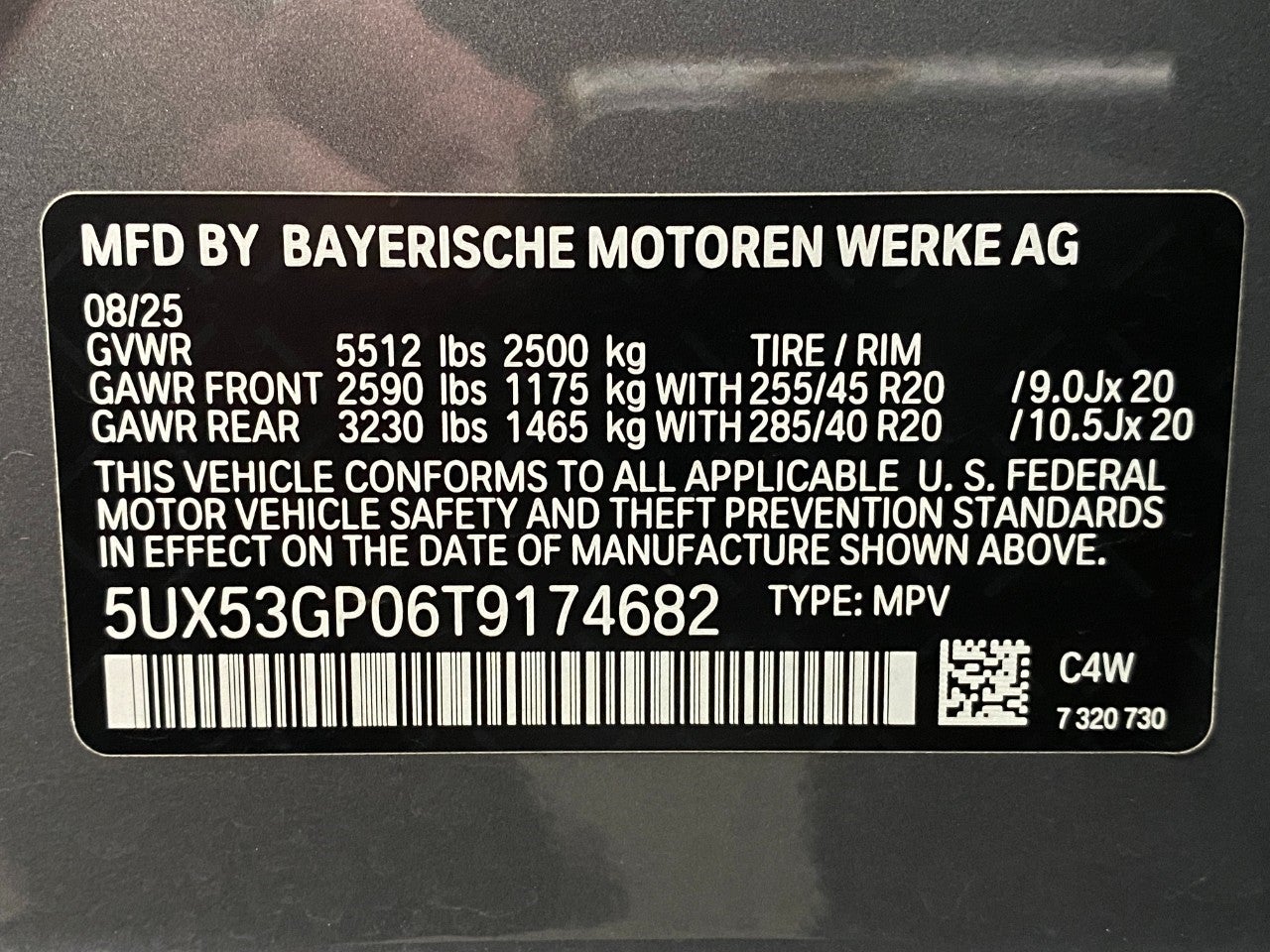 2026 BMW X3 30 xDrive Sports Activity Vehicle