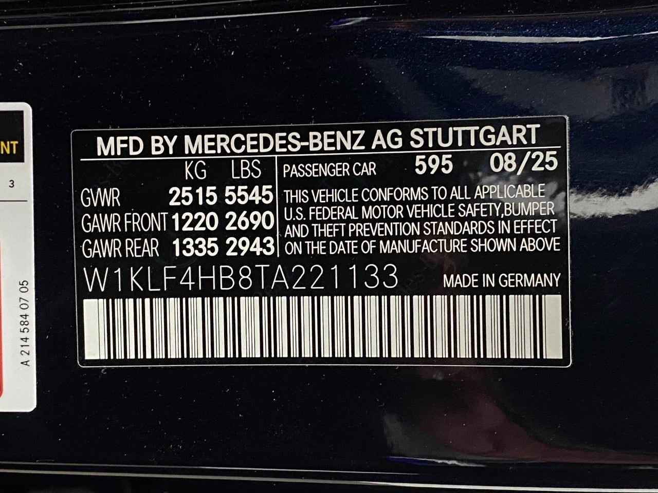 2026 Mercedes-Benz E-Class E 350 4MATIC® Sedan