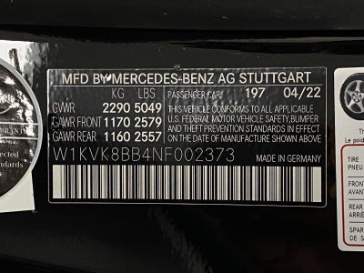 2022 Mercedes-Benz SL-Class AMG® SL 63 Roadster