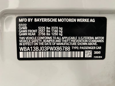 2023 BMW 530i xDrive 530i xDrive Sedan