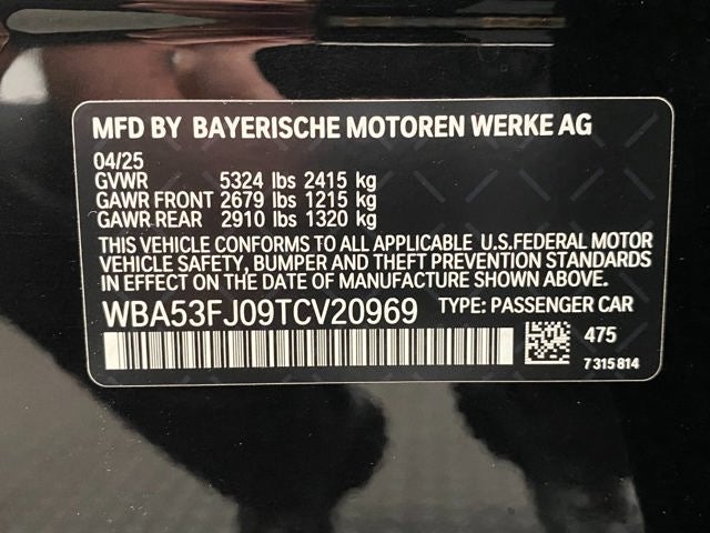 2026 BMW 530i xDrive 530i xDrive Sedan