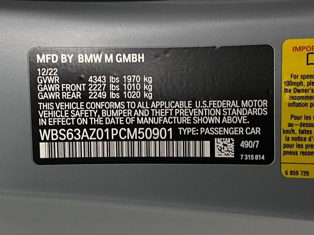 2023 BMW M4 CSL Coupe