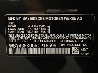 2024 BMW i5 M60 M60 Sedan