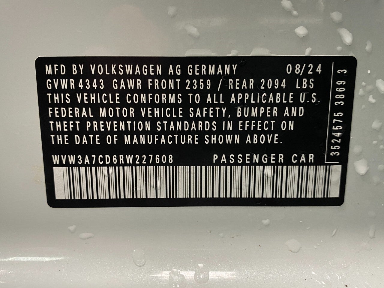 2024 Volkswagen Golf GTI 2.0T SE DSG