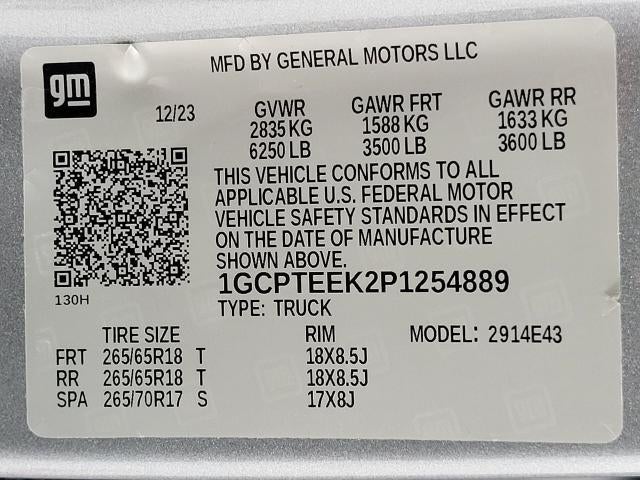 2023 Chevrolet Colorado Trail Boss