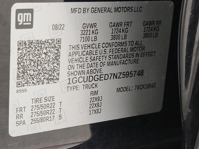 2022 Chevrolet Silverado 1500 LTZ