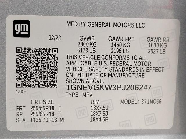 2023 Chevrolet Traverse LT Cloth