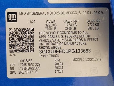 2023 Chevrolet Silverado 1500 LT Trail Boss