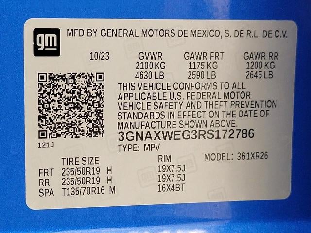 2024 Chevrolet Equinox RS