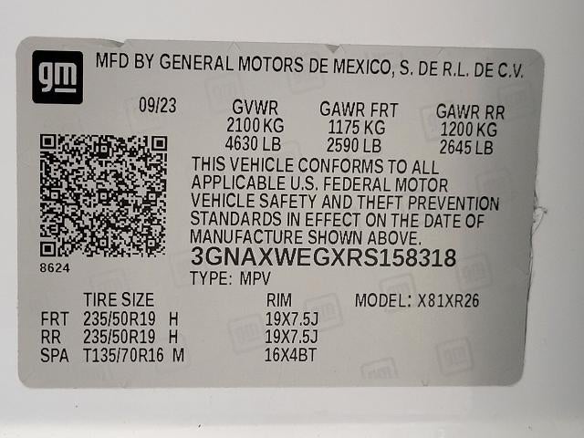 2024 Chevrolet Equinox RS