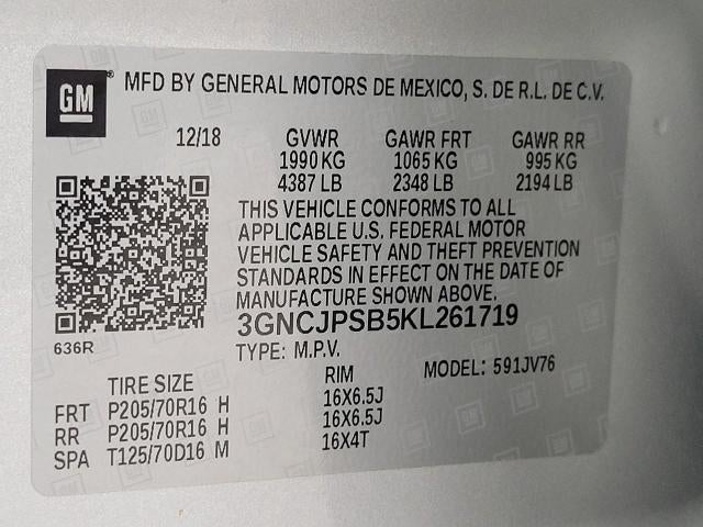 2019 Chevrolet Trax LT