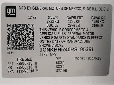 2024 Chevrolet Blazer 2LT