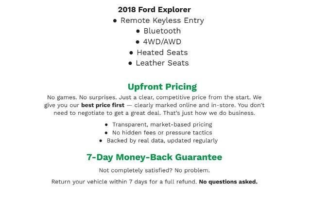 2018 Ford Explorer XLT