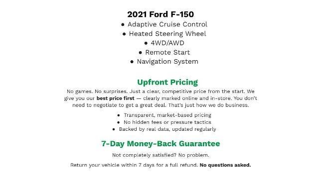 2021 Ford F-150 LARIAT