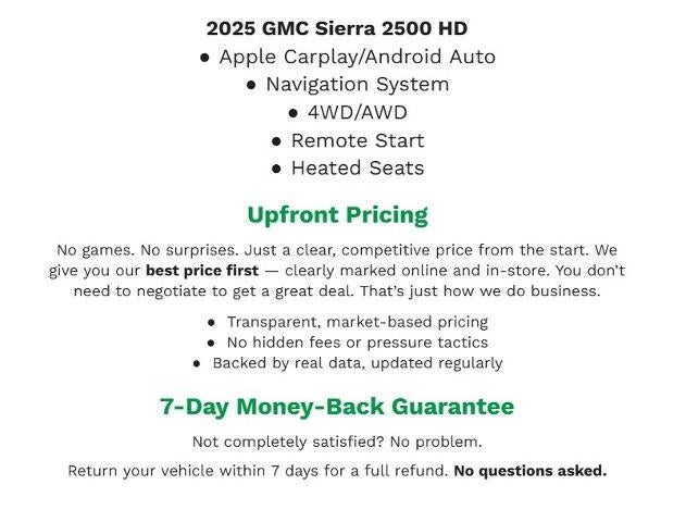 2025 GMC Sierra 2500 HD AT4X