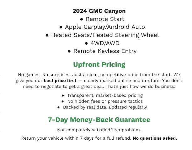2024 GMC Canyon Denali