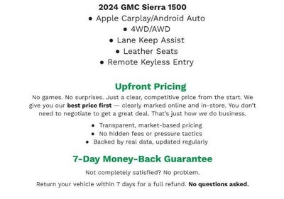 2024 GMC Sierra 1500 AT4
