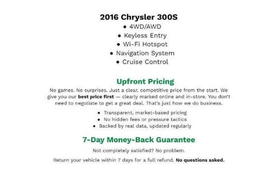 2016 Chrysler 300 300S