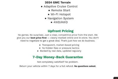 2024 GMC Terrain SLE