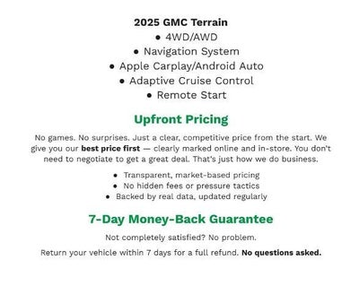 2025 GMC Terrain Elevation