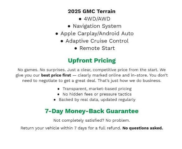 2025 GMC Terrain Elevation