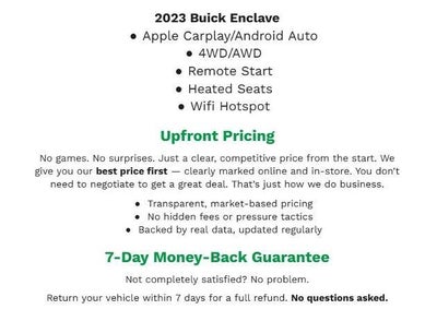 2023 Buick Enclave Essence