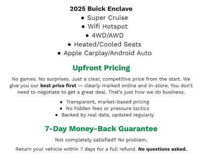 2025 Buick Enclave Avenir