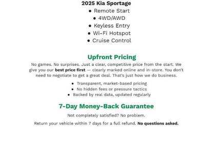 2025 Kia Sportage X-Line