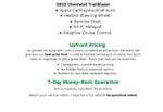 2023 Chevrolet Trailblazer RS