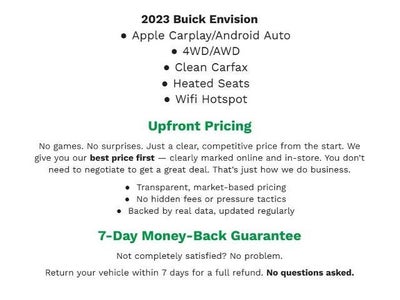 2023 Buick Envision Avenir